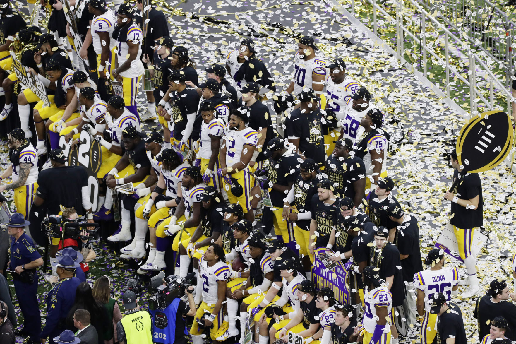 CFP Championship Clemson LSU Football